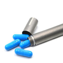Titanium Cigarette Holder Pill Storage Capsule